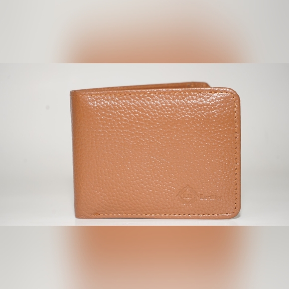 Genuine cow milled Brown  men wallet - Picture 9 of 11